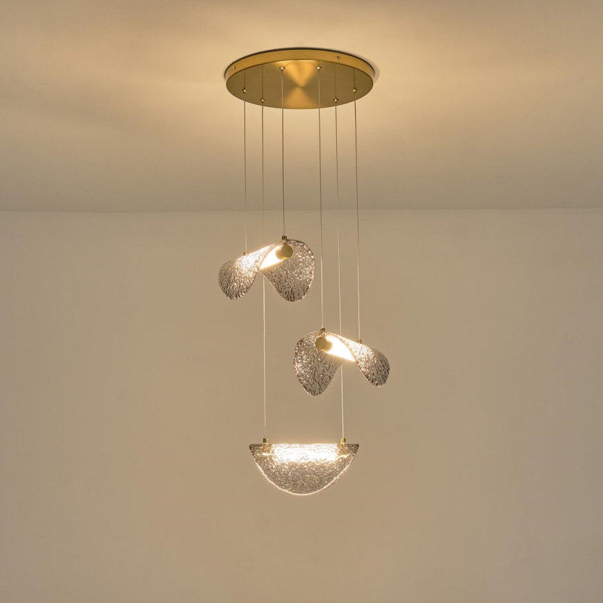 LED Lustra ar auklu LED/6W/230V 3000K