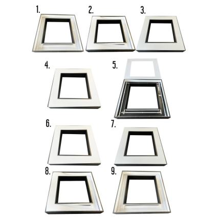 LED Lustra ar auklu LED/70W/230V 4000K 100x100 cm melna