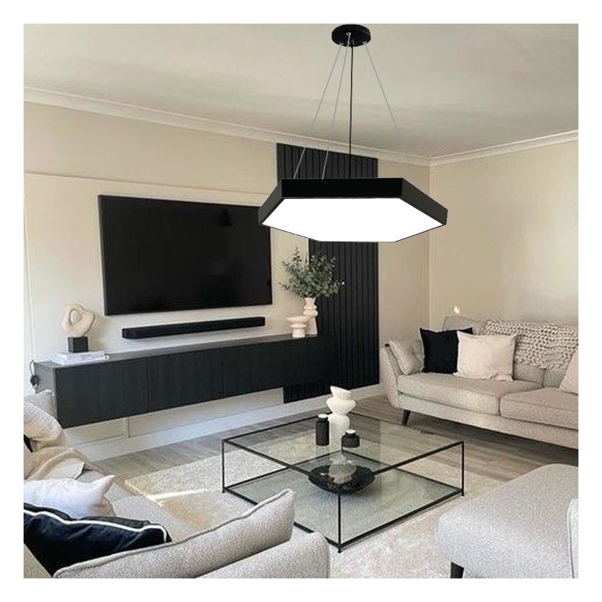 LED Lustra ar auklu LED/70W/230V 4000K d. 80 cm