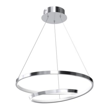 LED Lustra ar auklu LUCERO LED/48W/230V spīdīgi hromēts