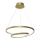 LED Lustra ar auklu LUCERO LED/48W/230V zelta
