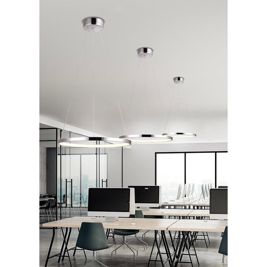 LED lustra ar auklu LUNE LED/25W/230V