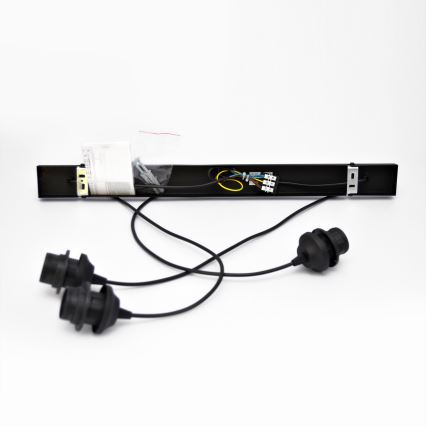 LED Lustra ar auklu MERCURE 3xE27/15W/230V