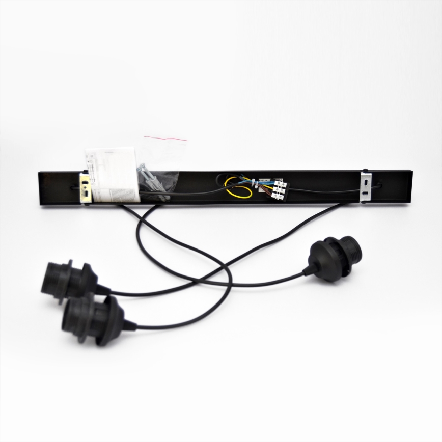LED Lustra ar auklu MERCURE 3xE27/15W/230V