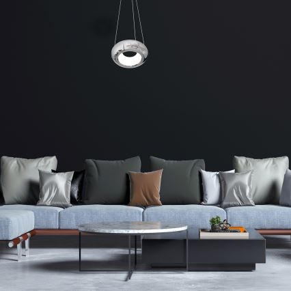 LED lustra ar auklu MERCURIO 1xLED/12W/230V