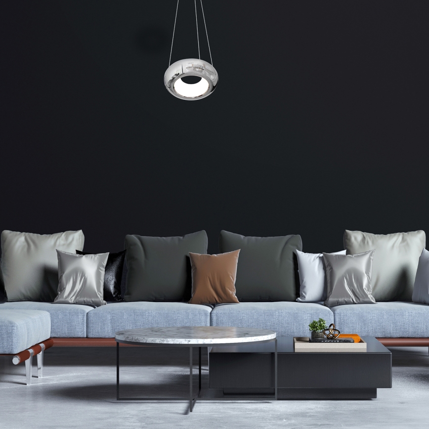 LED lustra ar auklu MERCURIO 1xLED/12W/230V