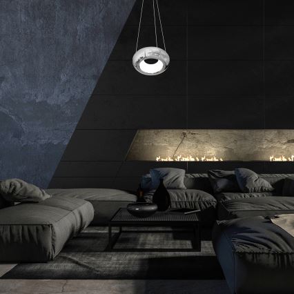 LED lustra ar auklu MERCURIO 1xLED/12W/230V