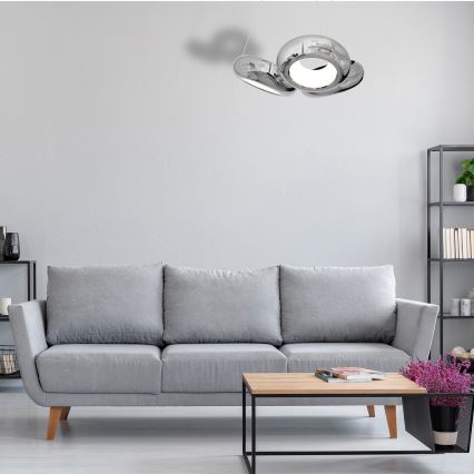 LED lustra ar auklu MERCURIO 3xLED/12W/230V