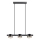 LED Lustra ar auklu MIRELLA 3xGX53/6W/230V melna