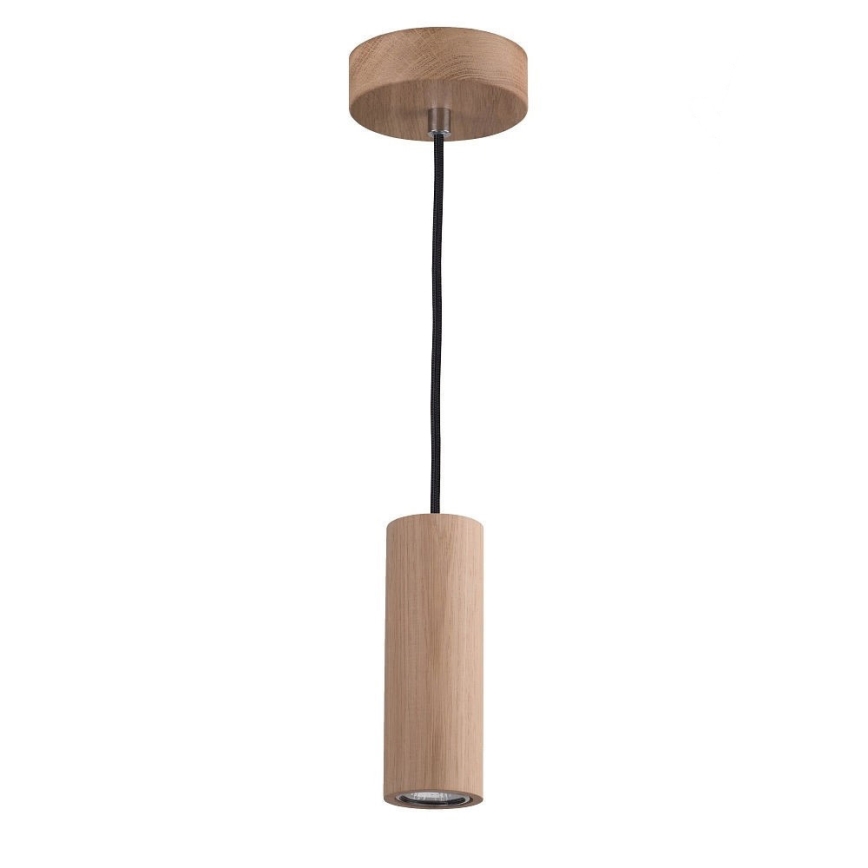 LED Lustra ar auklu PIPE 1xGU10/5W/230V matēts ozols