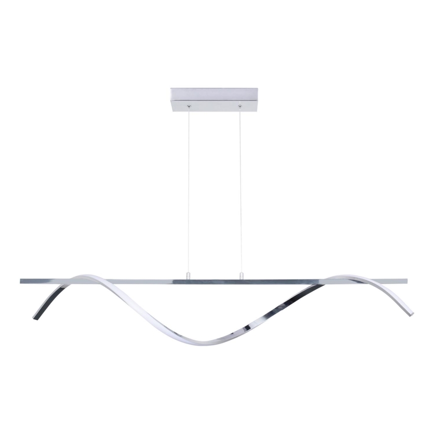 LED Lustra ar auklu RUMBA LED/23W/230V 4000K spīdīgi hromēts