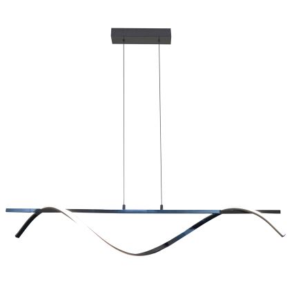 LED Lustra ar auklu RUMBA LED/23W/230V 4000K spīdīgi hromēts