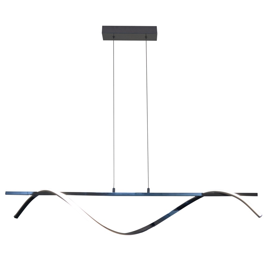 LED Lustra ar auklu RUMBA LED/23W/230V 4000K spīdīgi hromēts