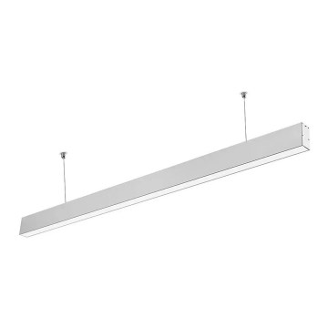 LED Lustra ar auklu SAMSUNG CHIP LED/40W/230V 4000K sudraba