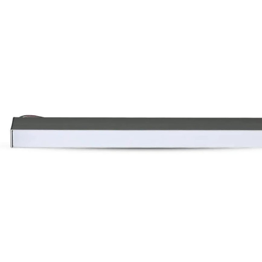 LED Lustra ar auklu SAMSUNG CHIP LED/40W/230V 4000K sudraba