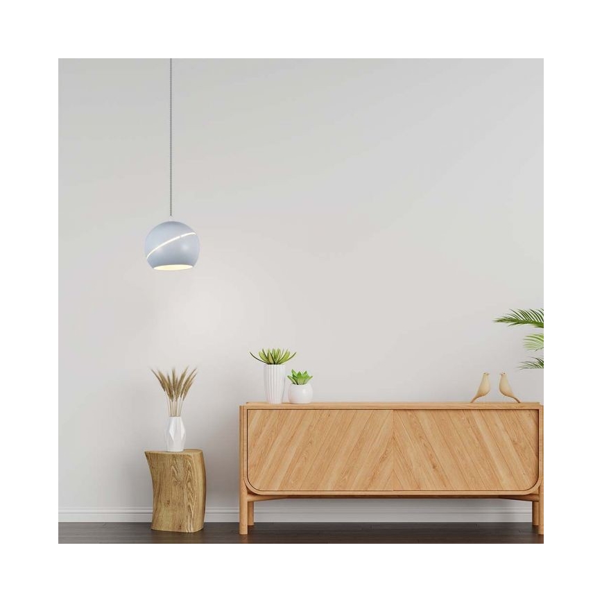 LED Lustra ar auklu skārienvadāma LED/8,5W/230V 3000K balta