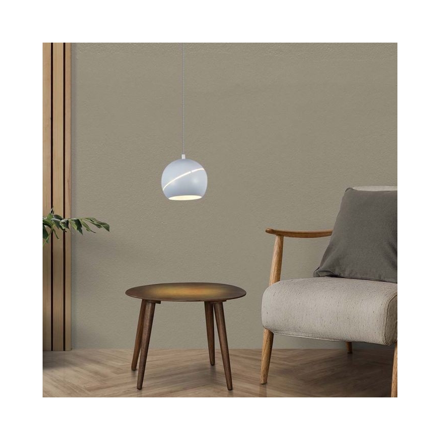 LED Lustra ar auklu skārienvadāma LED/8,5W/230V 3000K balta