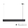 LED Lustra ar auklu SPARK 1xG13/8,5W/230V melna