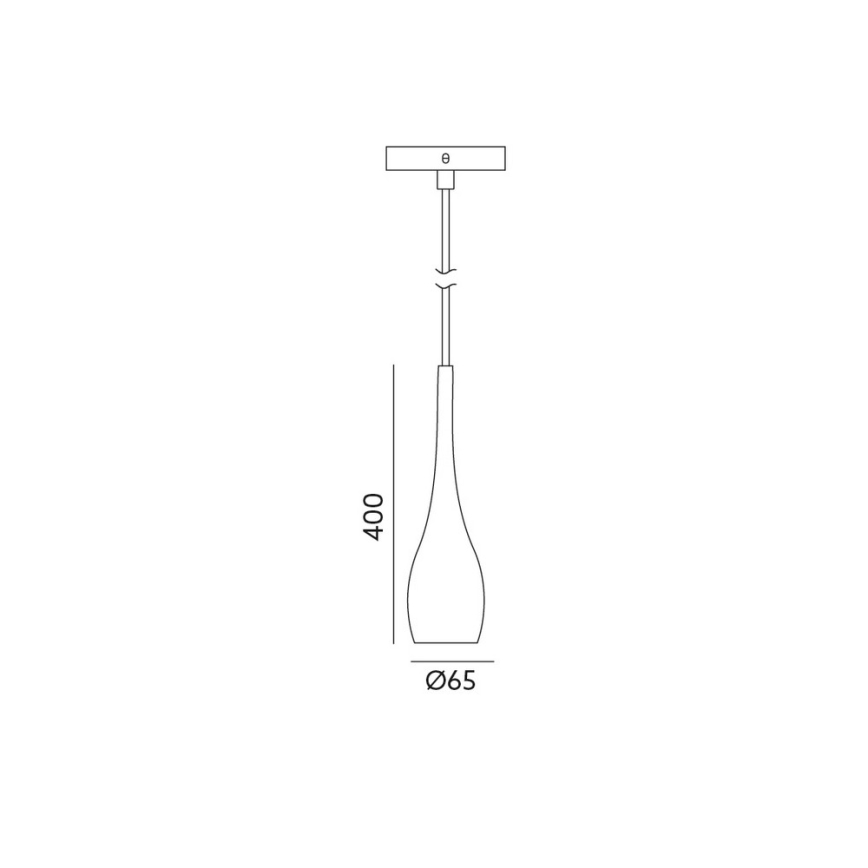 LED lustra ar auklu TAMPERE LED/7W/230V