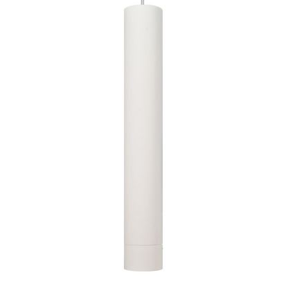 LED Lustra ar auklu TUBA 3xGU10/4,8W/230V balta