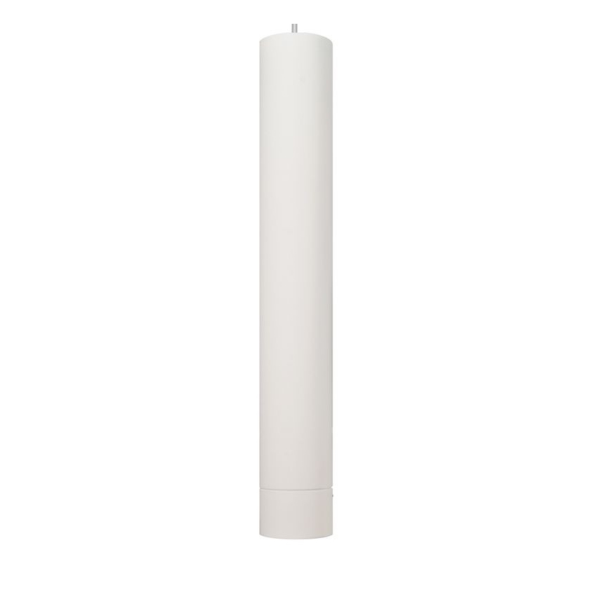 LED Lustra ar auklu TUBA 3xGU10/4,8W/230V balta
