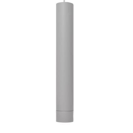 LED Lustra ar auklu TUBA 3xGU10/4,8W/230V pelēka