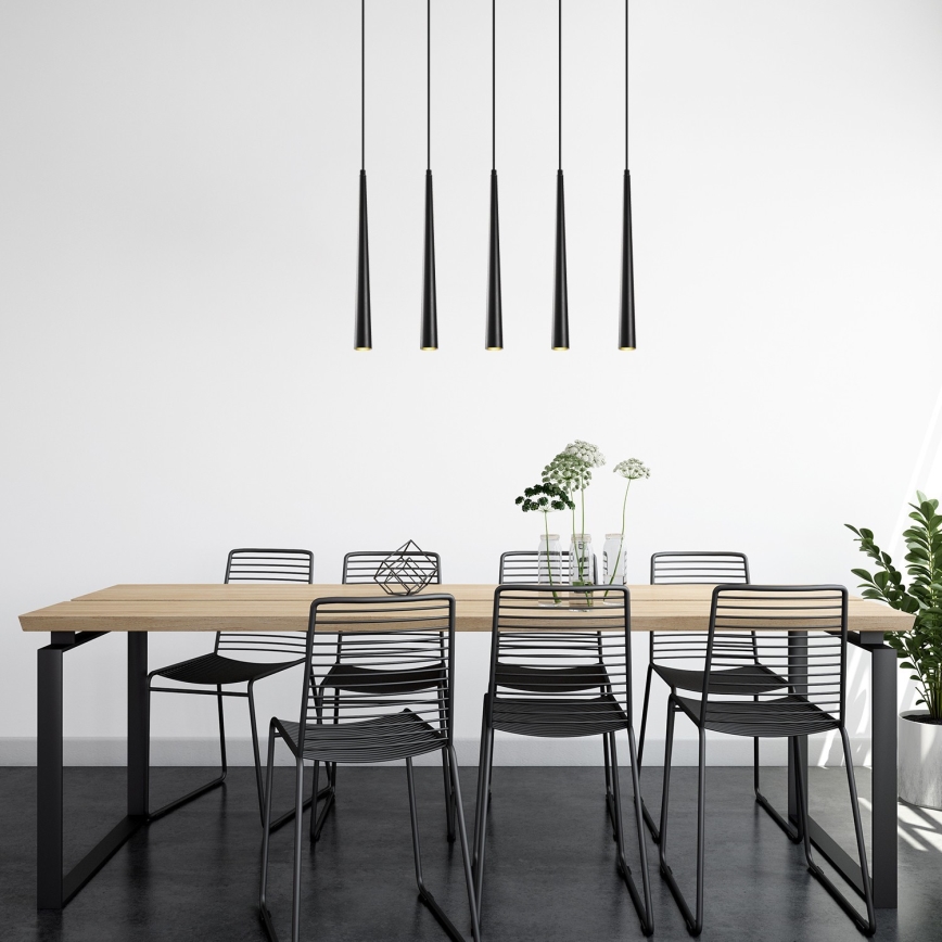 LED Lustra ar auklu UGUR 5xLED/3W/230V