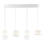 LED Lustra ar auklu VASO LED/15W/230V balta