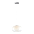 LED Lustra ar auklu VASO LED/4W/230V d. 18 cm balta