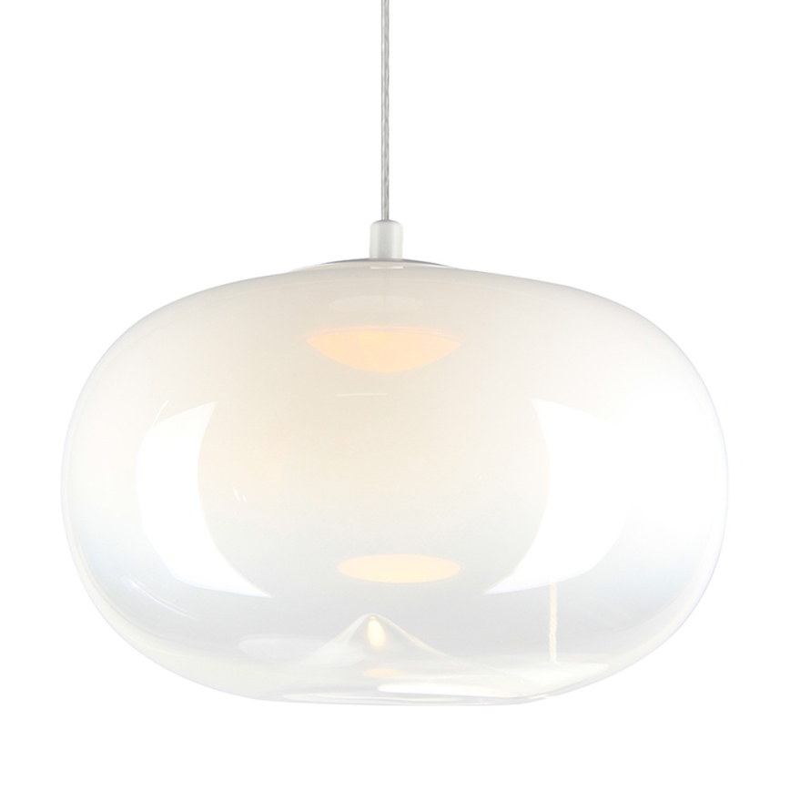 LED Lustra ar auklu VASO LED/4W/230V d. 18 cm balta