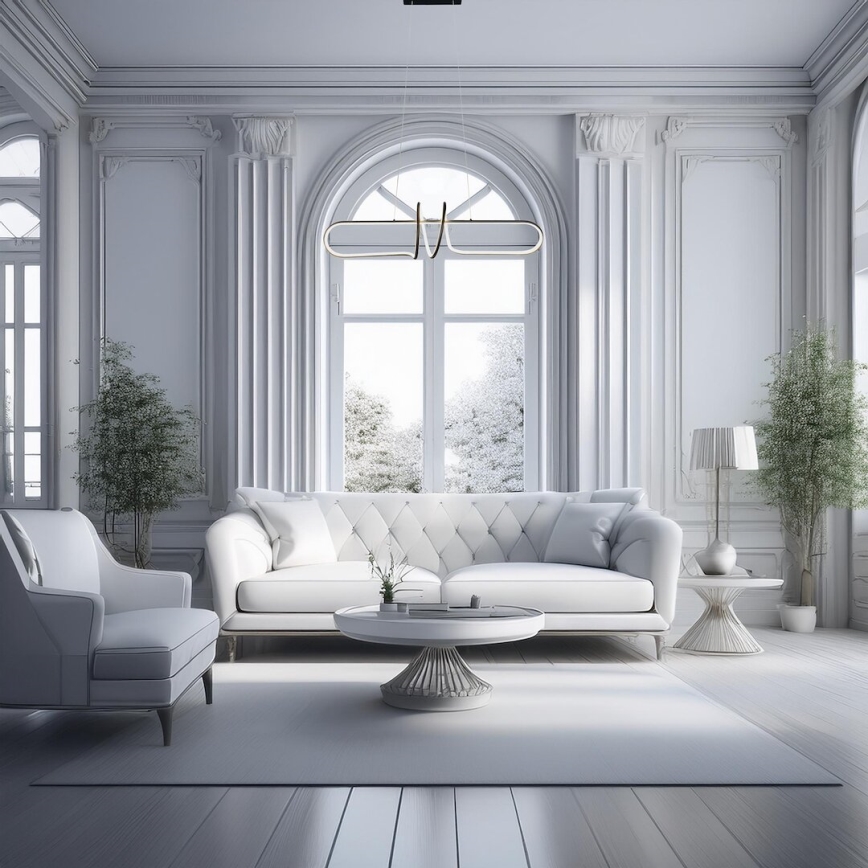 LED Lustra ar auklu VERTIGO LED/54W/230V melna