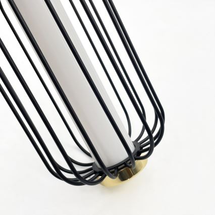 LED lustra ar kabeli BONNIE LED/15W/230V 3000K melna