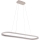 LED lustra ar kabeli CASHMERE LED/80W/230V 30x100 cm balta