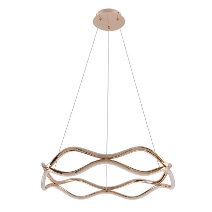 LED lustra ar kabeli VAVE LED/28W/230V rožzeltaina