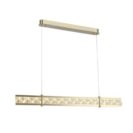 LED regulējama kristāla lustra uz troses ENRIQUE LED/20W//230V 3000-6000K + tālvadība