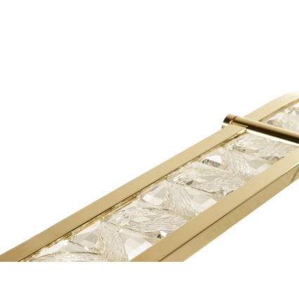 LED regulējama kristāla lustra uz troses ENRIQUE LED/20W//230V 3000-6000K + tālvadība