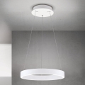 LED lustra ar regulējamu spilgtumu uz vada KOLK LED/40W/230V 2700/3000/4000K Ø40 cm balta
