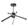 LED Lustra ar stieni 3xLED/10W/230V 3000-6500K d. 62 cm melna