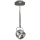 LED Lustra ar stieni BALL 1xGU10/5W/230V