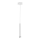 LED Lustra uz auklas ALBA 1xLED/5W/230V balta