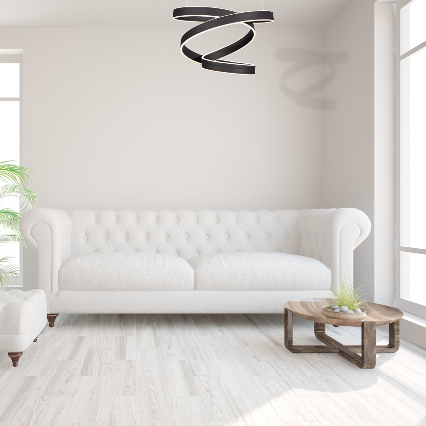 LED Lustra uz auklas ANDROMEDA LED/45W/230V