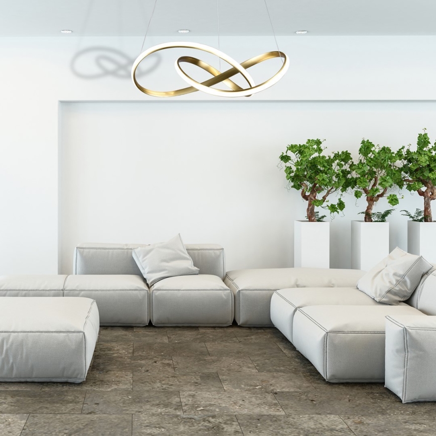 LED Lustra uz aukļas CAPPIO LED/36W/230V zelta