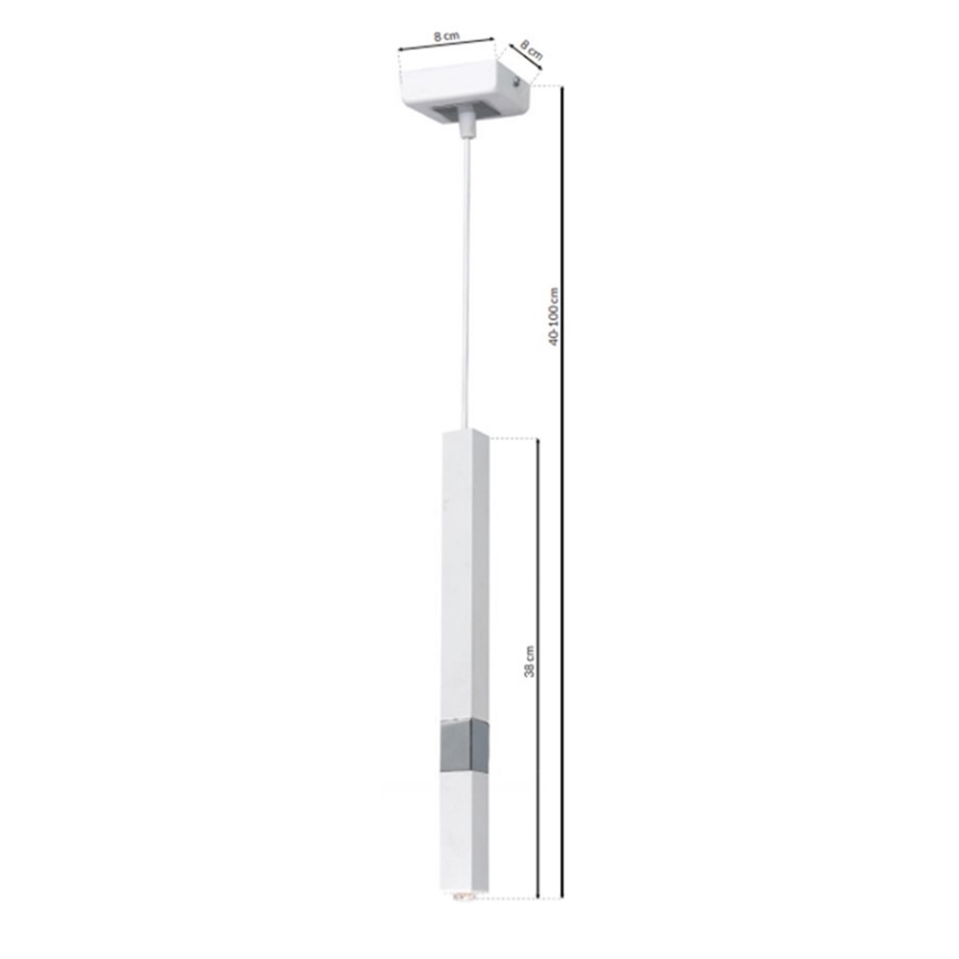 LED Lustra uz auklas CASTRO 1xG9/7W/230V
