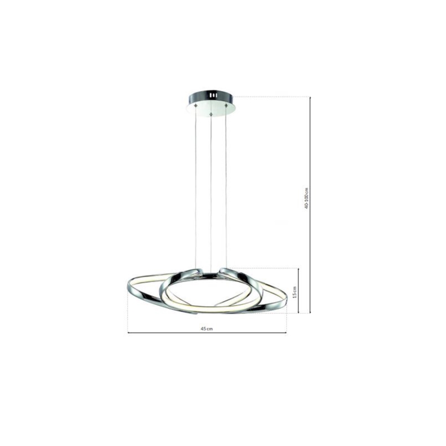 LED Lustra uz auklas COPERNICUS 1xLED/46W/230V
