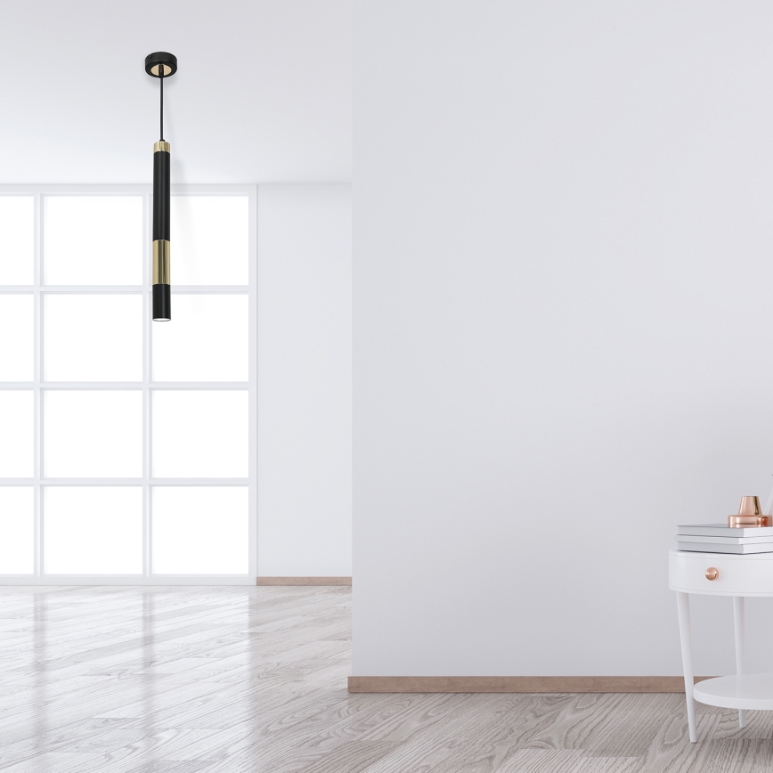 LED Lustra uz auklas DALLAS 1xGU10/3W/230V