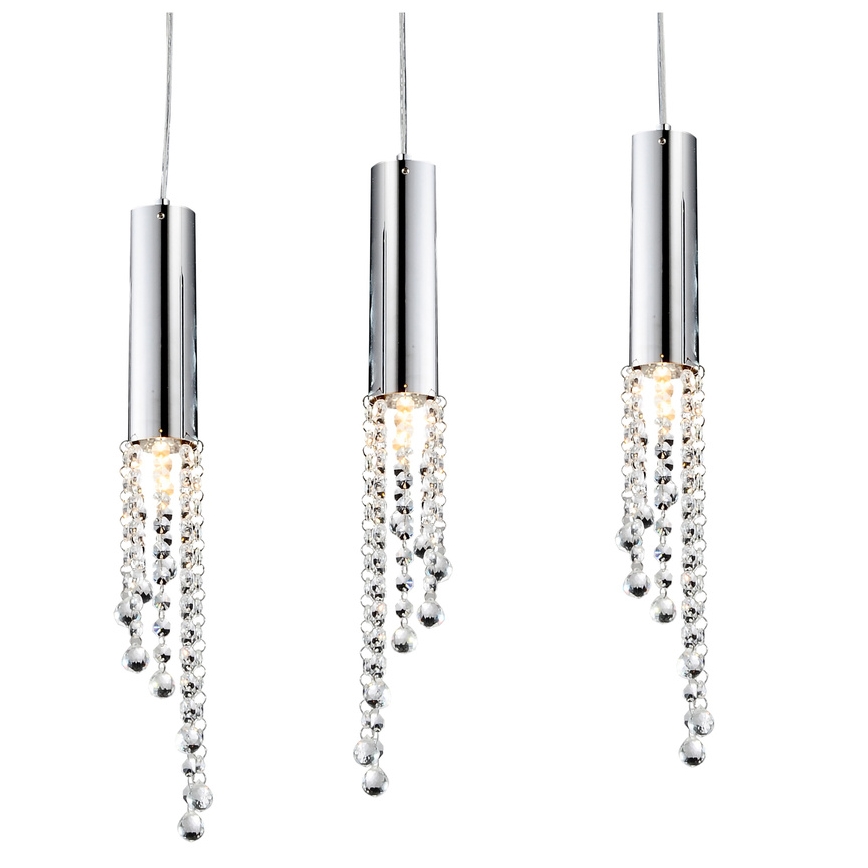 LED Lustra uz auklas DUERO 3xLED/3W/230V