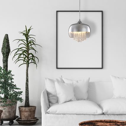 LED Lustra uz auklas LUNA 1xE14/40W/230V