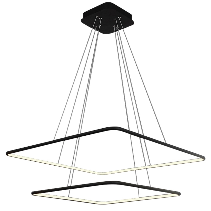 LED Lustra uz auklas NIX LED/50W/230V melna