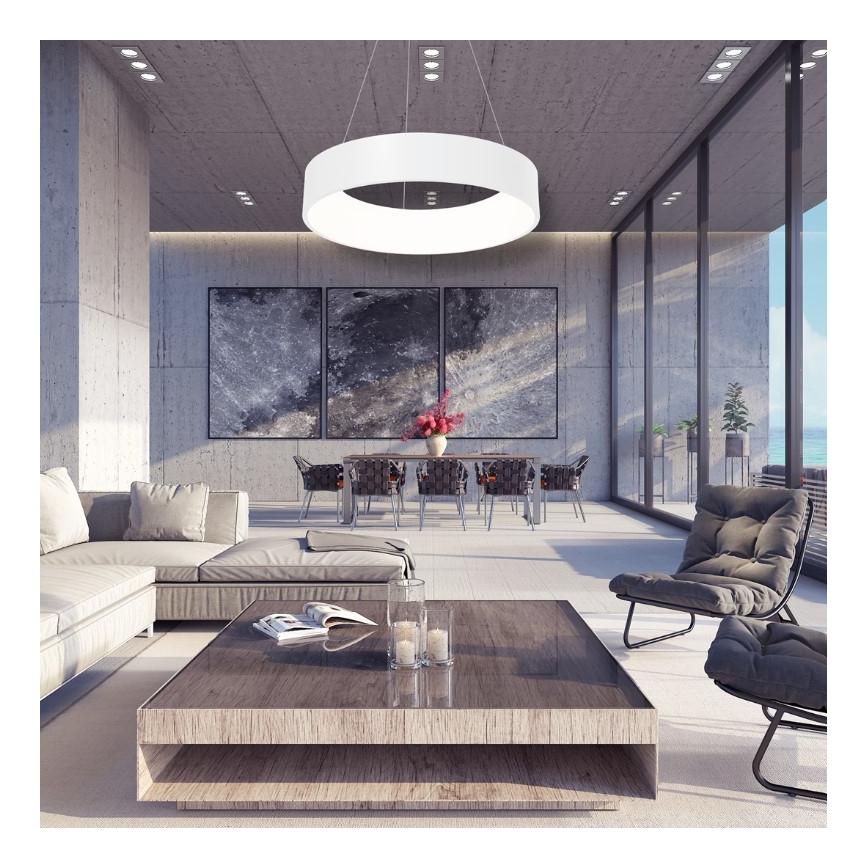 LED Lustra uz auklas OHIO LED/24W/230V