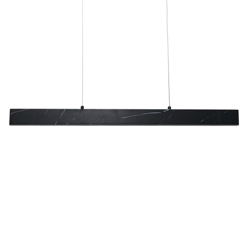 LED Lustra uz auklas PIERCE LED/18W/230V melna
